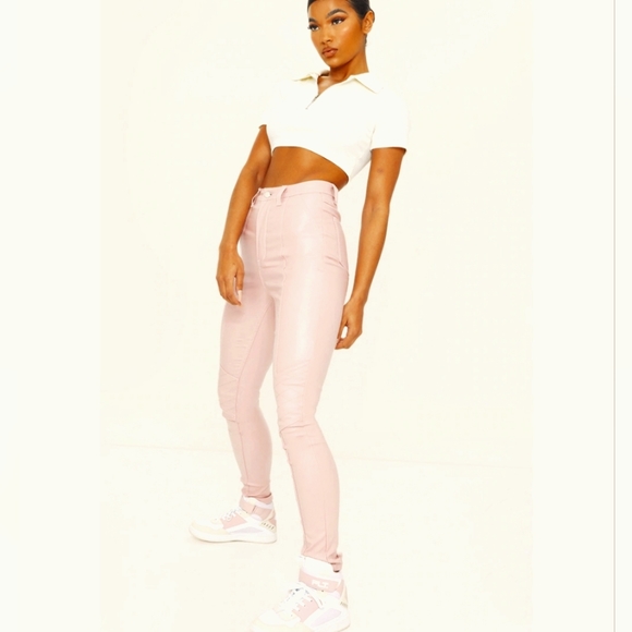 ASOS PU Leather pants NWT - Picture 3 of 11